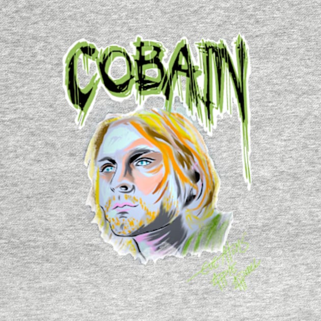 Kurt cobain nirvana by Eve Atoms Apple